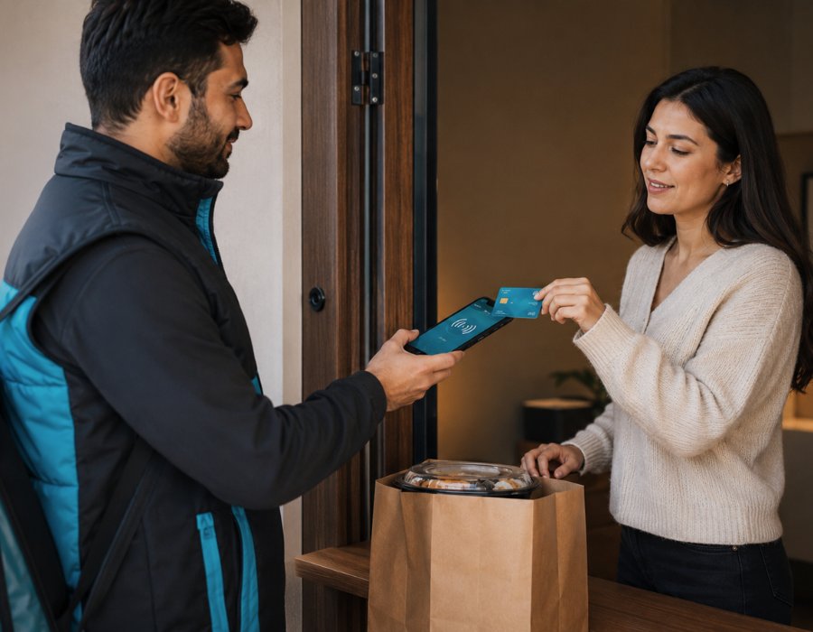 Kapıda SoftPOS ile kredi kartı